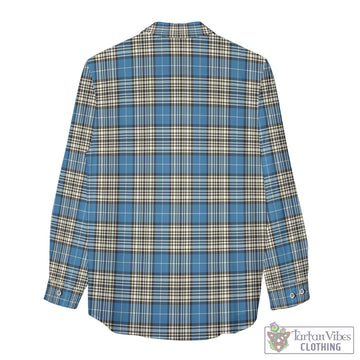 Napier Ancient Tartan Womens Casual Shirt with Family Crest
