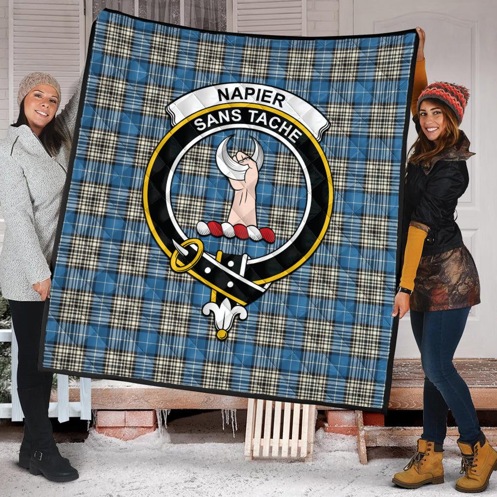 napier-ancient-tartan-quilt-with-family-crest