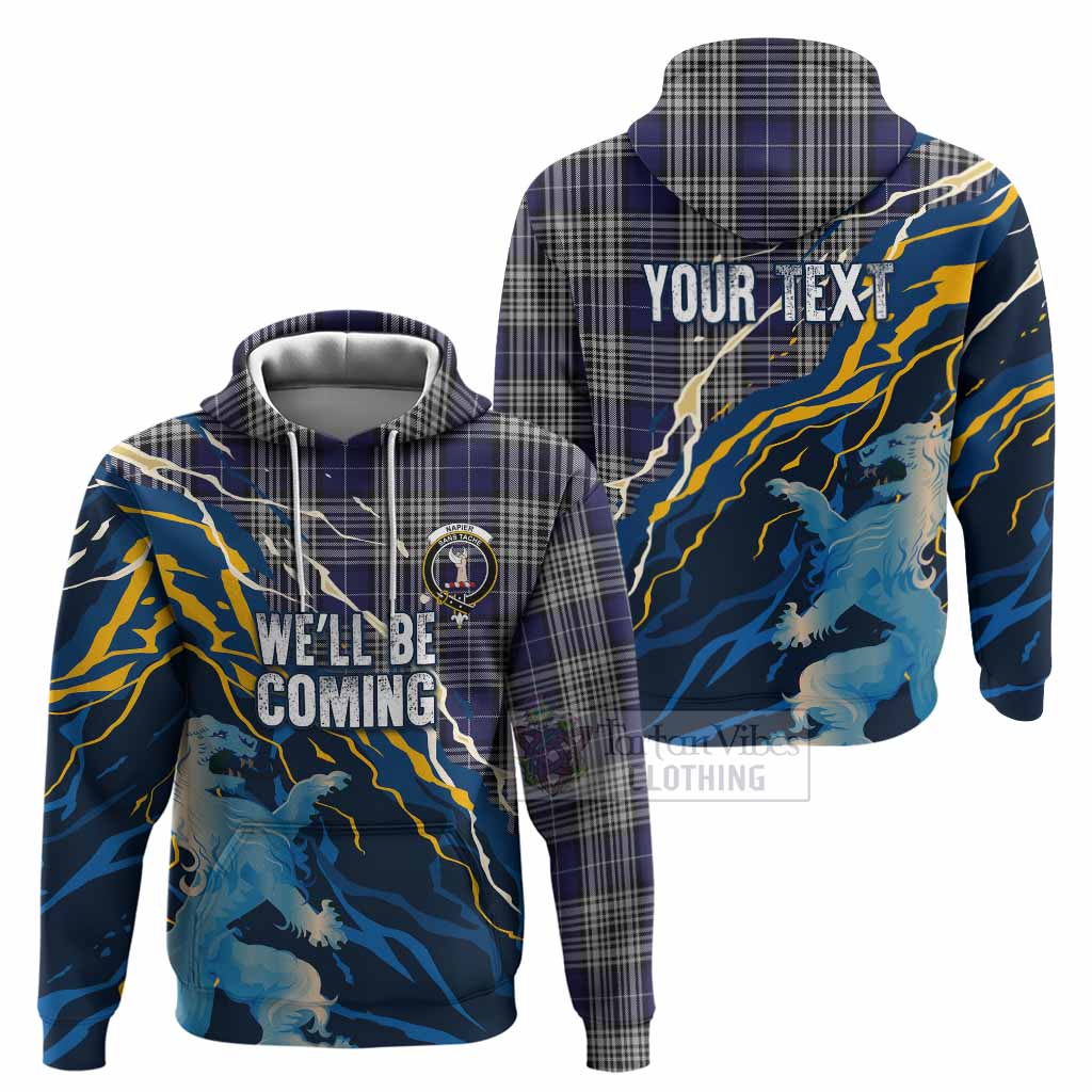 Napier Scotland Tartan Hoodie WC2026 Football - We'll Be Coming