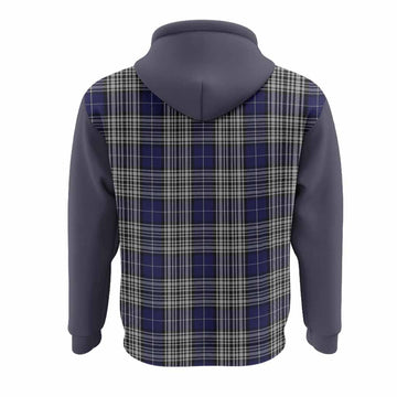 Napier Tartan Accent Hoodie with Family Crest