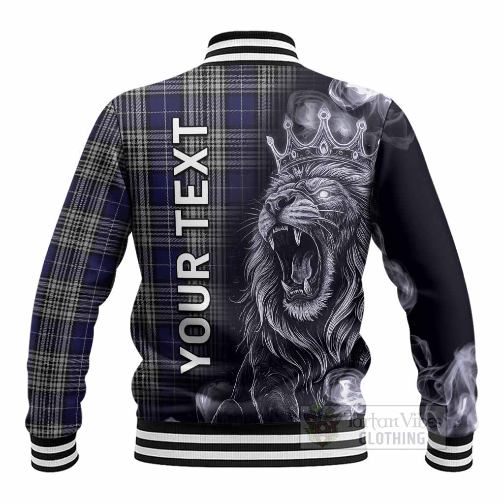 Napier Tartan Baseball Jacket Roaring Lion Heritage