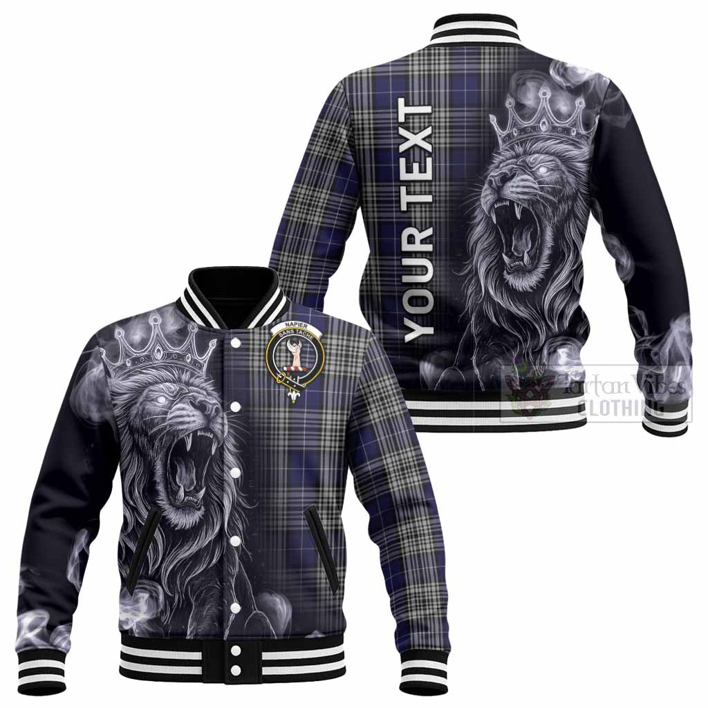 Napier Tartan Baseball Jacket Roaring Lion Heritage
