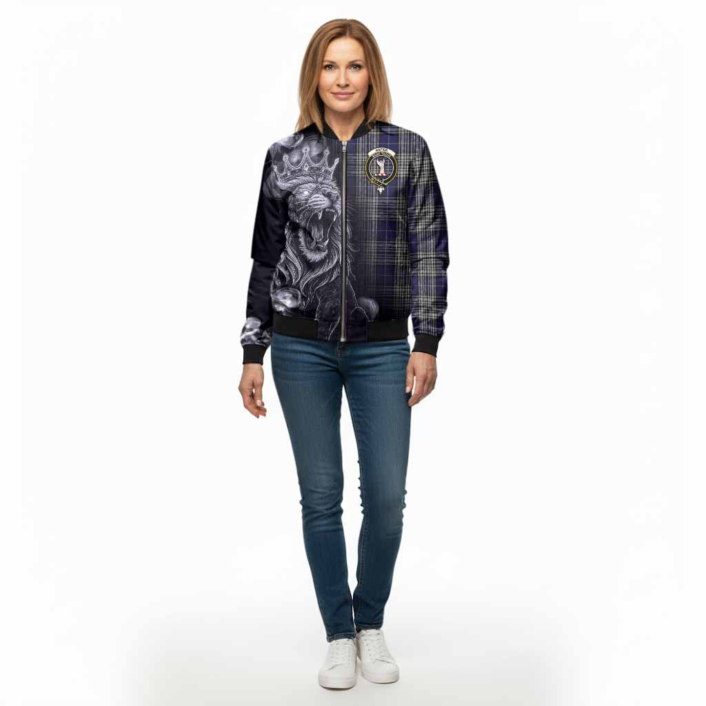 Napier Tartan Bomber Jacket Roaring Lion Heritage