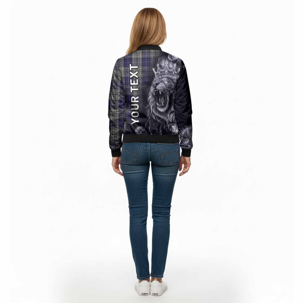 Napier Tartan Bomber Jacket Roaring Lion Heritage