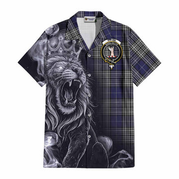 Napier Tartan Cotton Hawaiian Shirt Roaring Lion Heritage