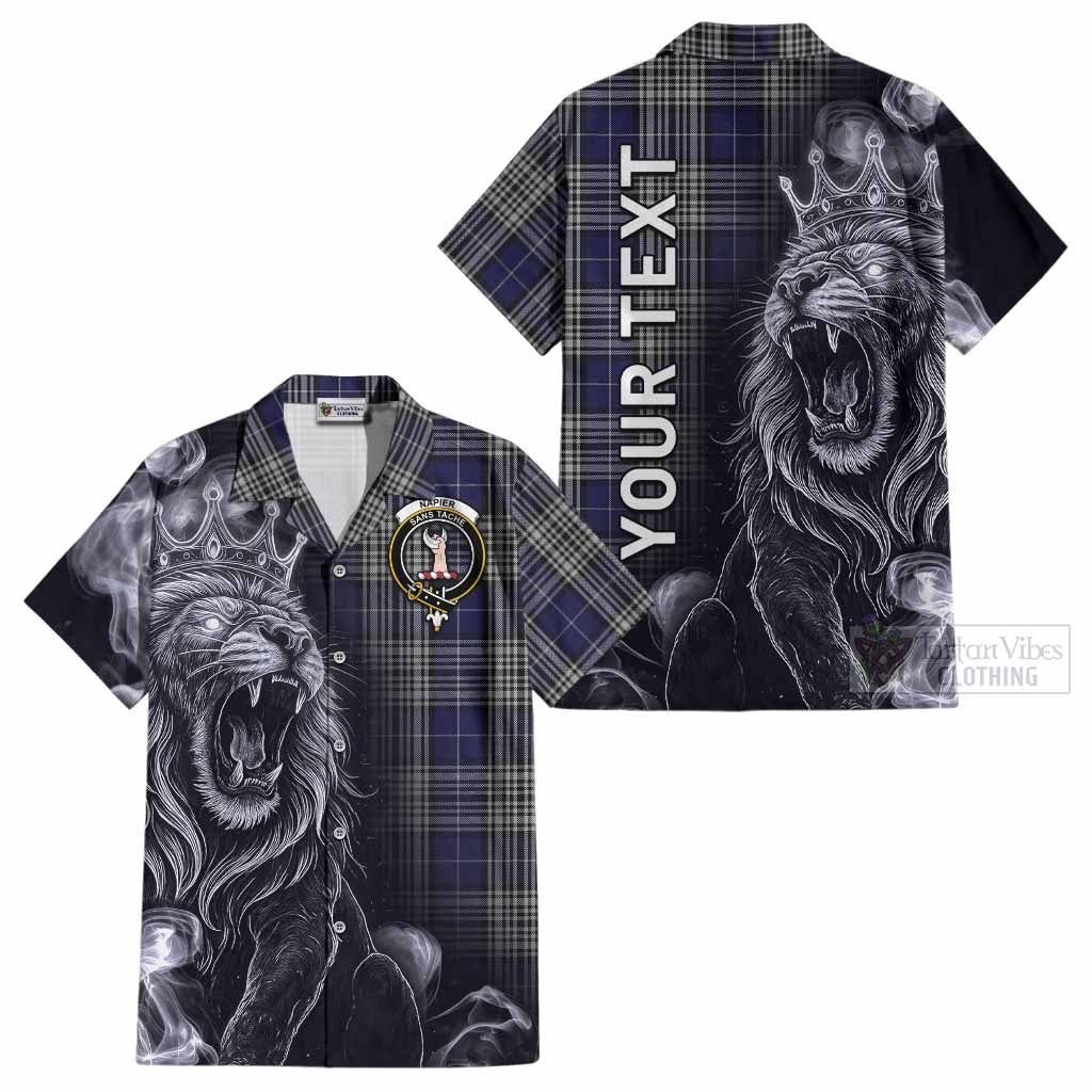 Napier Tartan Cotton Hawaiian Shirt Roaring Lion Heritage