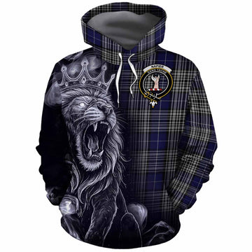 Napier Tartan Cotton Hoodie Roaring Lion Heritage