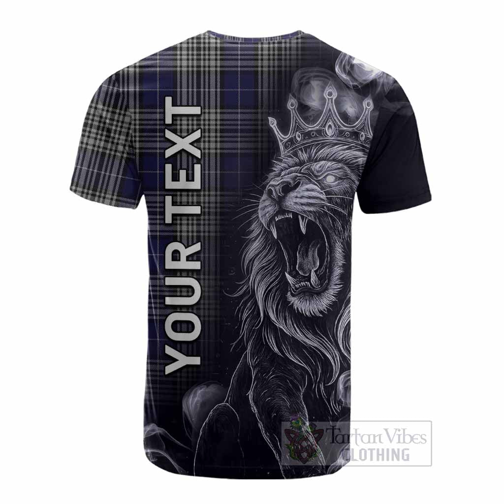 Napier Tartan Cotton T-shirt Roaring Lion Heritage