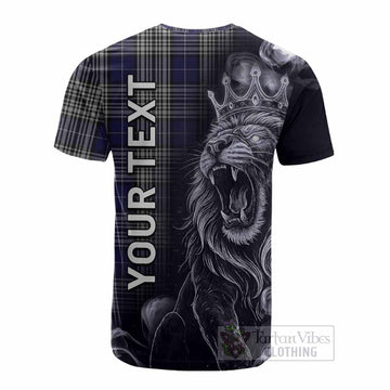 Napier Tartan Cotton T-shirt Roaring Lion Heritage