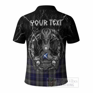 Napier Tartan Crest Polo Shirt Celtic Odin's Raven Legacy