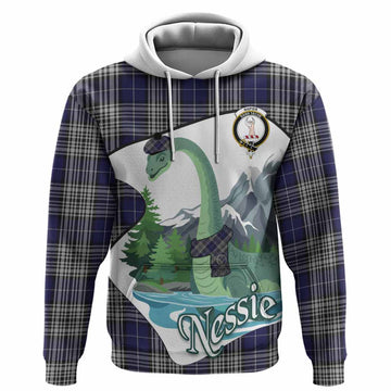 Napier Tartan Family Crest Hoodie Nessie Scottish Loch Ness Monster