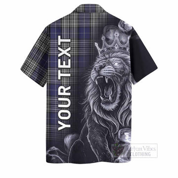 Napier Tartan Hawaiian Shirt Roaring Lion Heritage