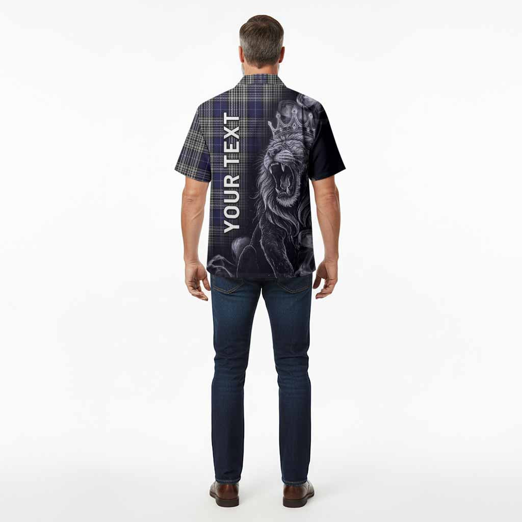 Napier Tartan Hawaiian Shirt Roaring Lion Heritage