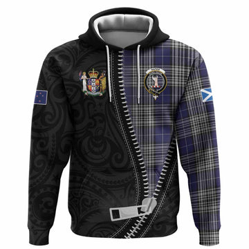 Napier Tartan Hoodie New Zealand Pattern Unique Zipper Stylized