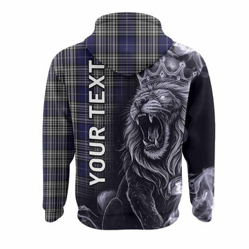 Napier Tartan Hoodie Roaring Lion Heritage