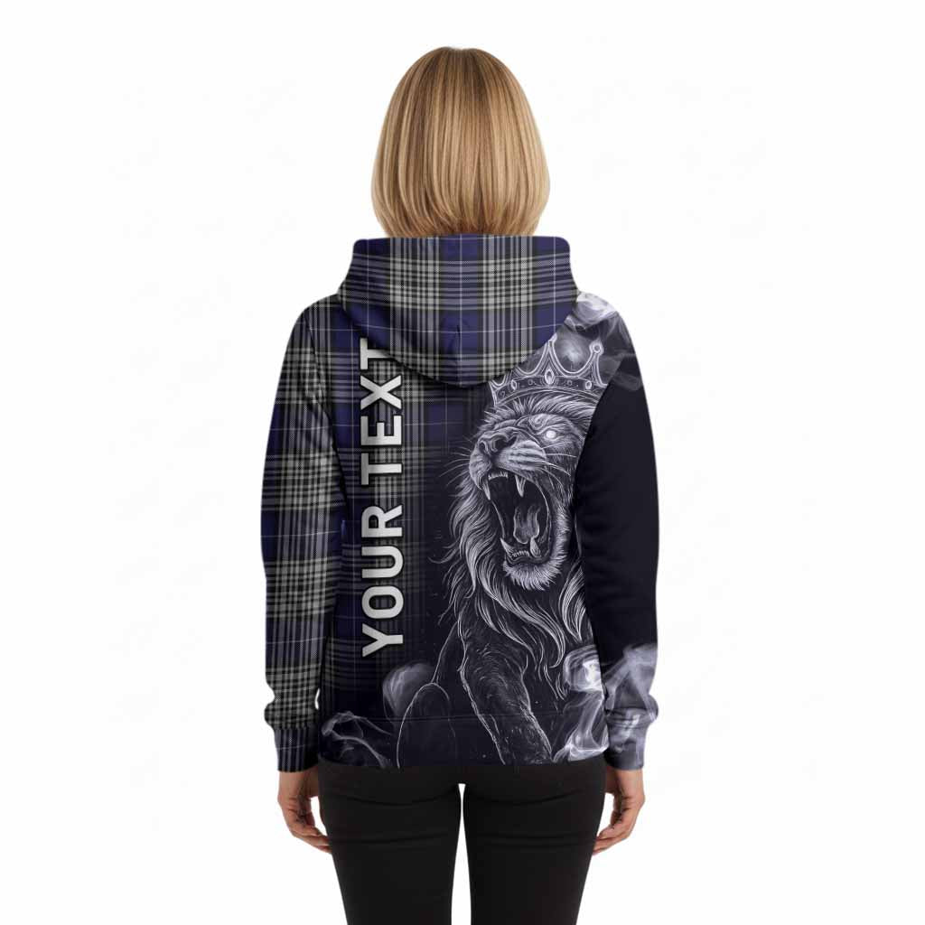 Napier Tartan Hoodie Roaring Lion Heritage