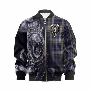 Napier Tartan Kid Bomber Jacket Roaring Lion Heritage