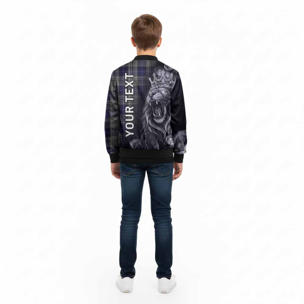 Napier Tartan Kid Bomber Jacket Roaring Lion Heritage