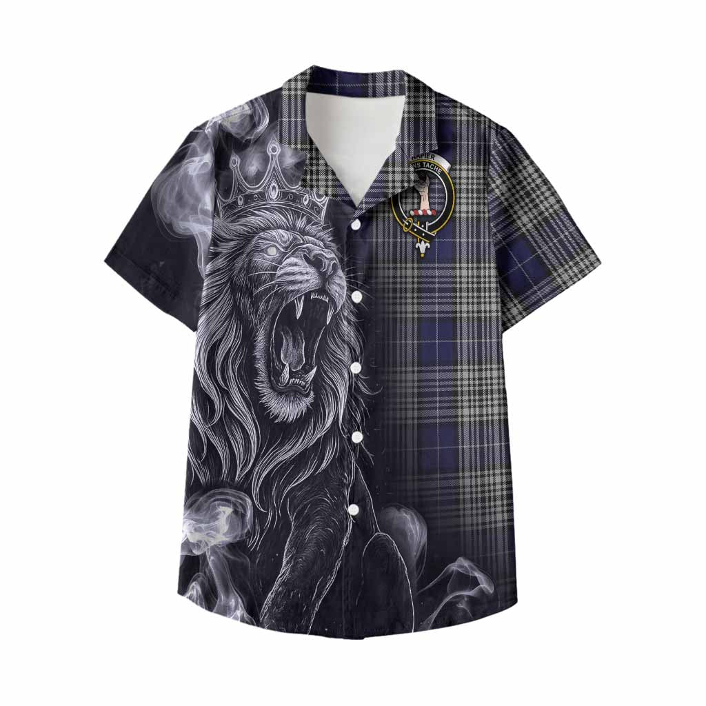 Napier Tartan Kid Hawaiian Shirt Roaring Lion Heritage