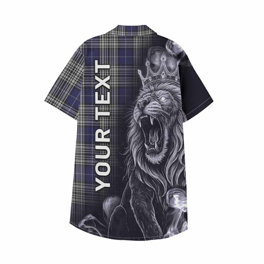Napier Tartan Kid Hawaiian Shirt Roaring Lion Heritage