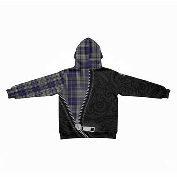 Napier Tartan Kid Hoodie New Zealand Pattern Unique Zipper Stylized