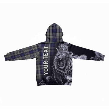 Napier Tartan Kid Hoodie Roaring Lion Heritage