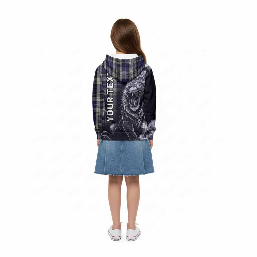 Napier Tartan Kid Hoodie Roaring Lion Heritage