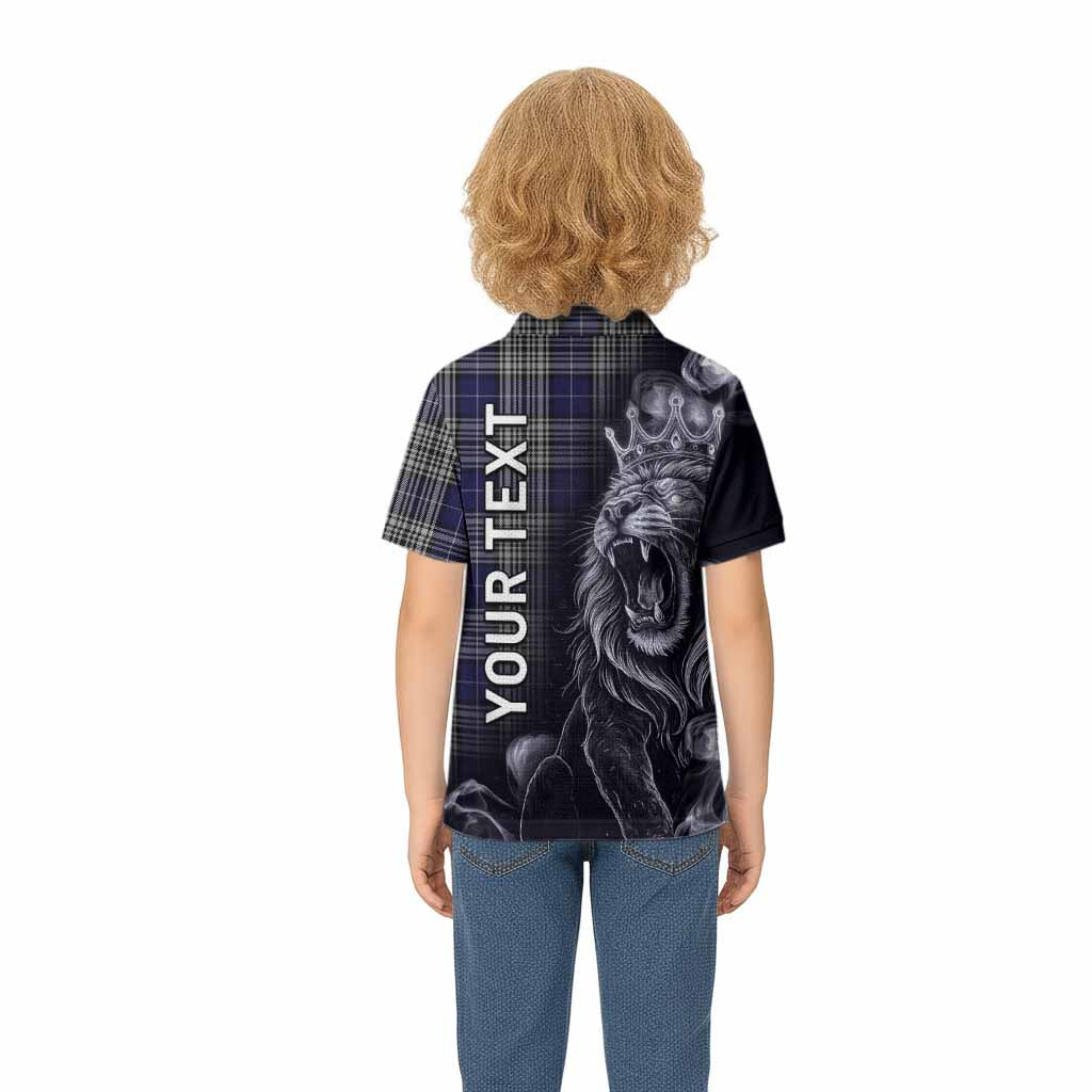 Napier Tartan Kid Polo Shirt Roaring Lion Heritage