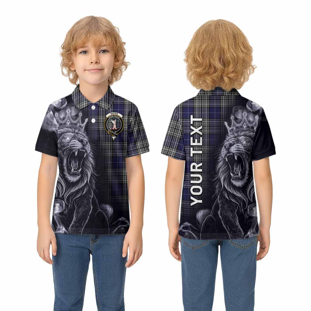 Napier Tartan Kid Polo Shirt Roaring Lion Heritage