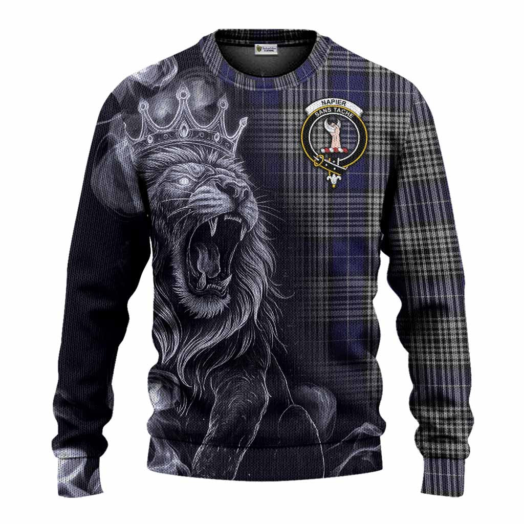 Napier Tartan Knitted Sweater Roaring Lion Heritage