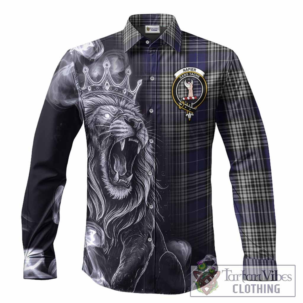 Napier Tartan Long Sleeve Button Shirts Roaring Lion Heritage
