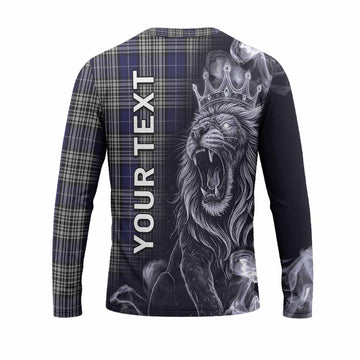 Napier Tartan Long Sleeve T-Shirt Roaring Lion Heritage
