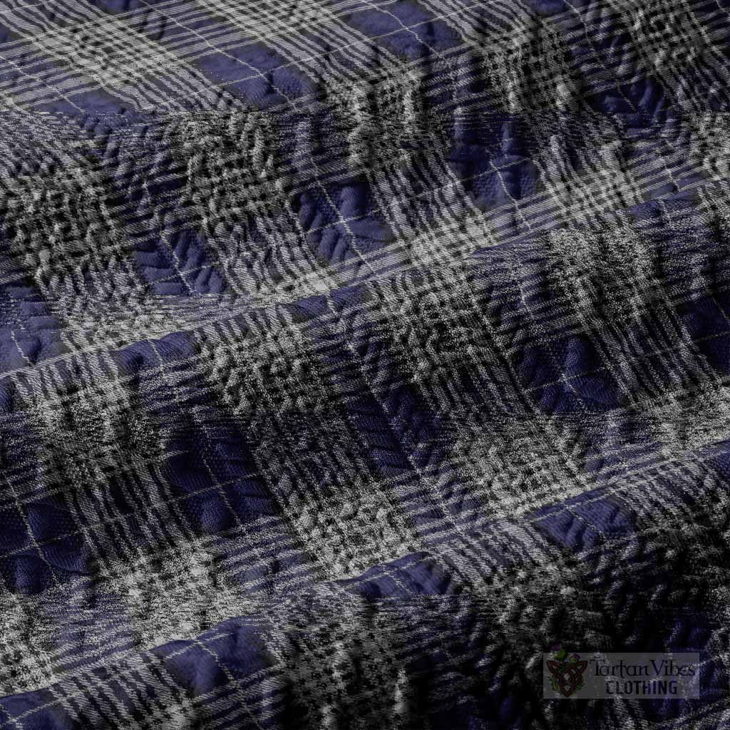 Napier Tartan Men’s Polo Sweater Top with Family Crest