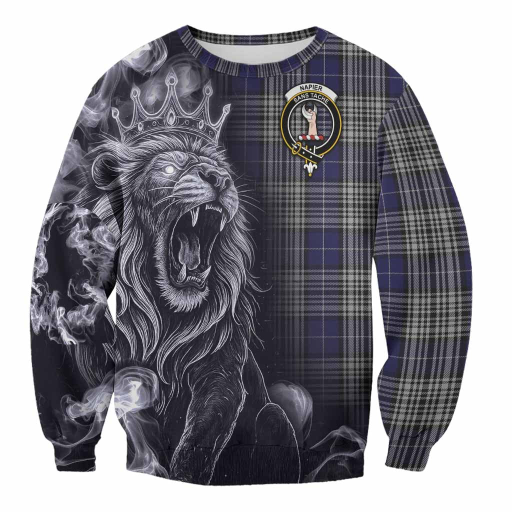 Napier Tartan Sweatshirt Roaring Lion Heritage
