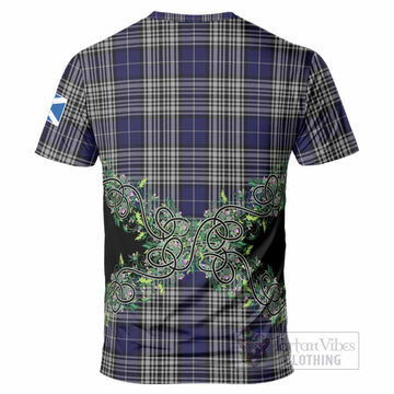 Napier Tartan T-Shirt Thistle Scottish Spirit