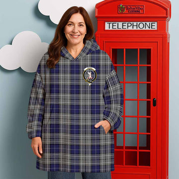 Napier Tartan Wearable Blanket with Family Crest - Tartan Vibes Clothing