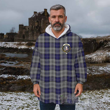 Napier Tartan Wearable Blanket with Family Crest - Tartan Vibes Clothing