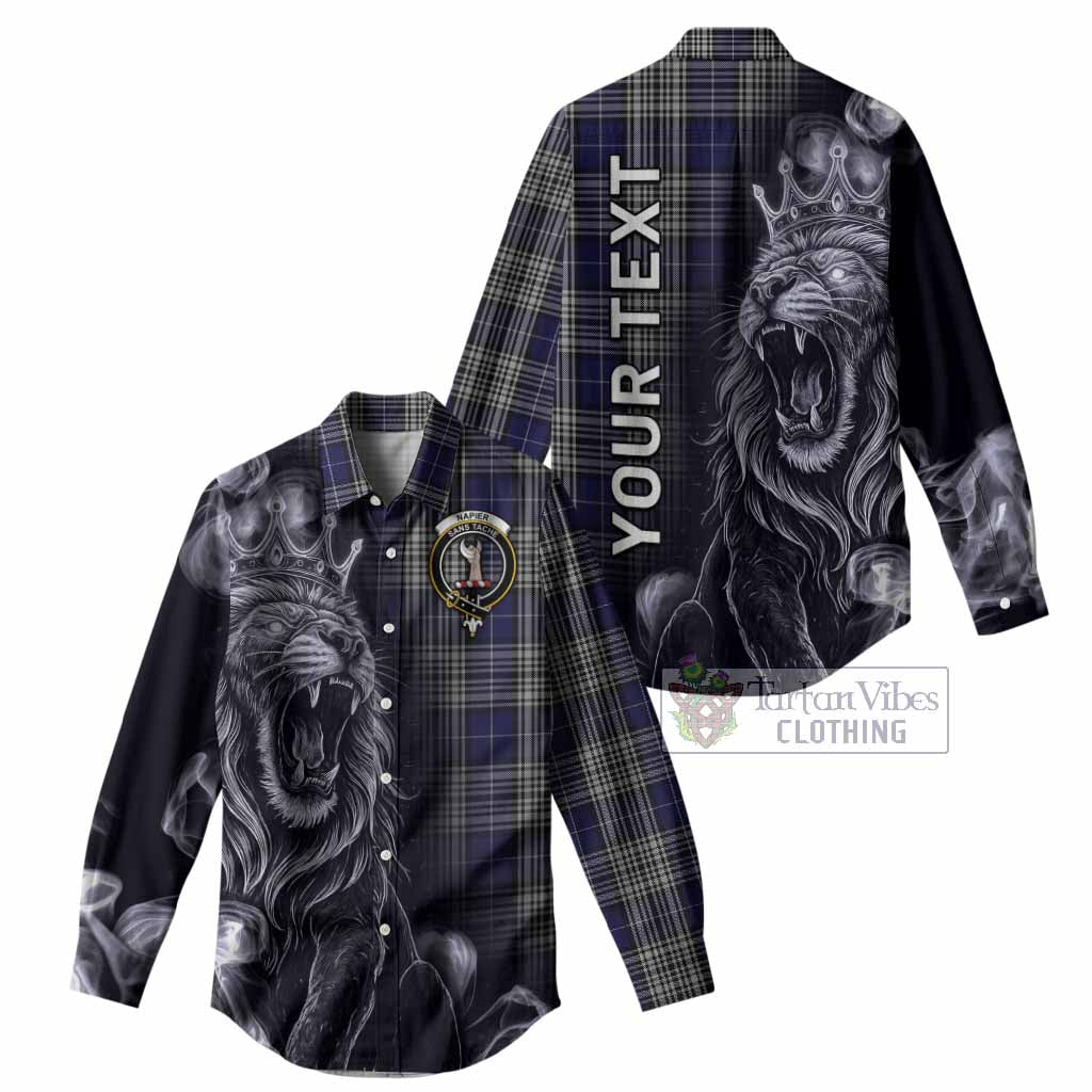 Napier Tartan Women Casual Shirt Roaring Lion Heritage
