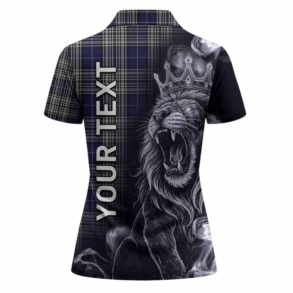 Napier Tartan Women Polo Shirt Roaring Lion Heritage