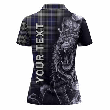 Napier Tartan Women Polo Shirt Roaring Lion Heritage