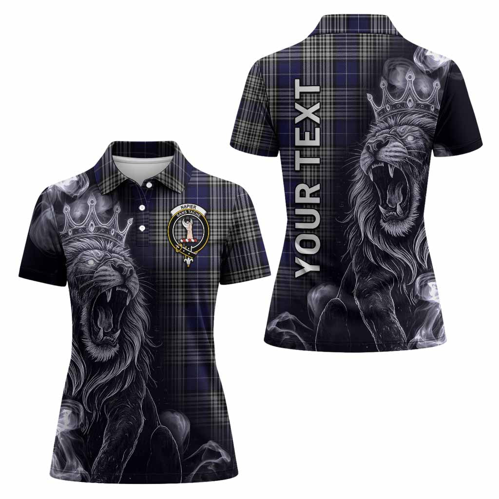 Napier Tartan Women Polo Shirt Roaring Lion Heritage