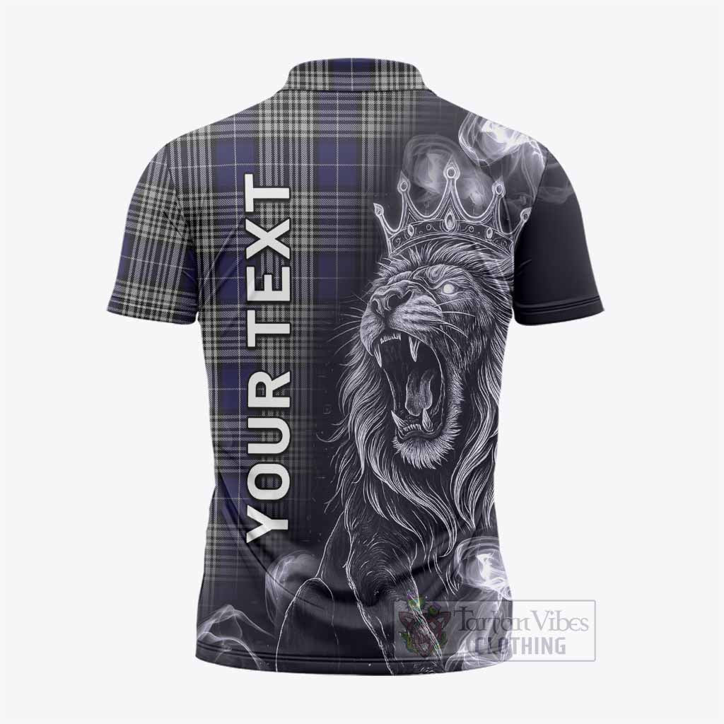 Napier Tartan Zipper Polo Shirt Roaring Lion Heritage