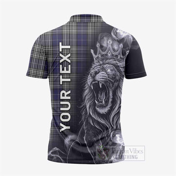 Napier Tartan Zipper Polo Shirt Roaring Lion Heritage