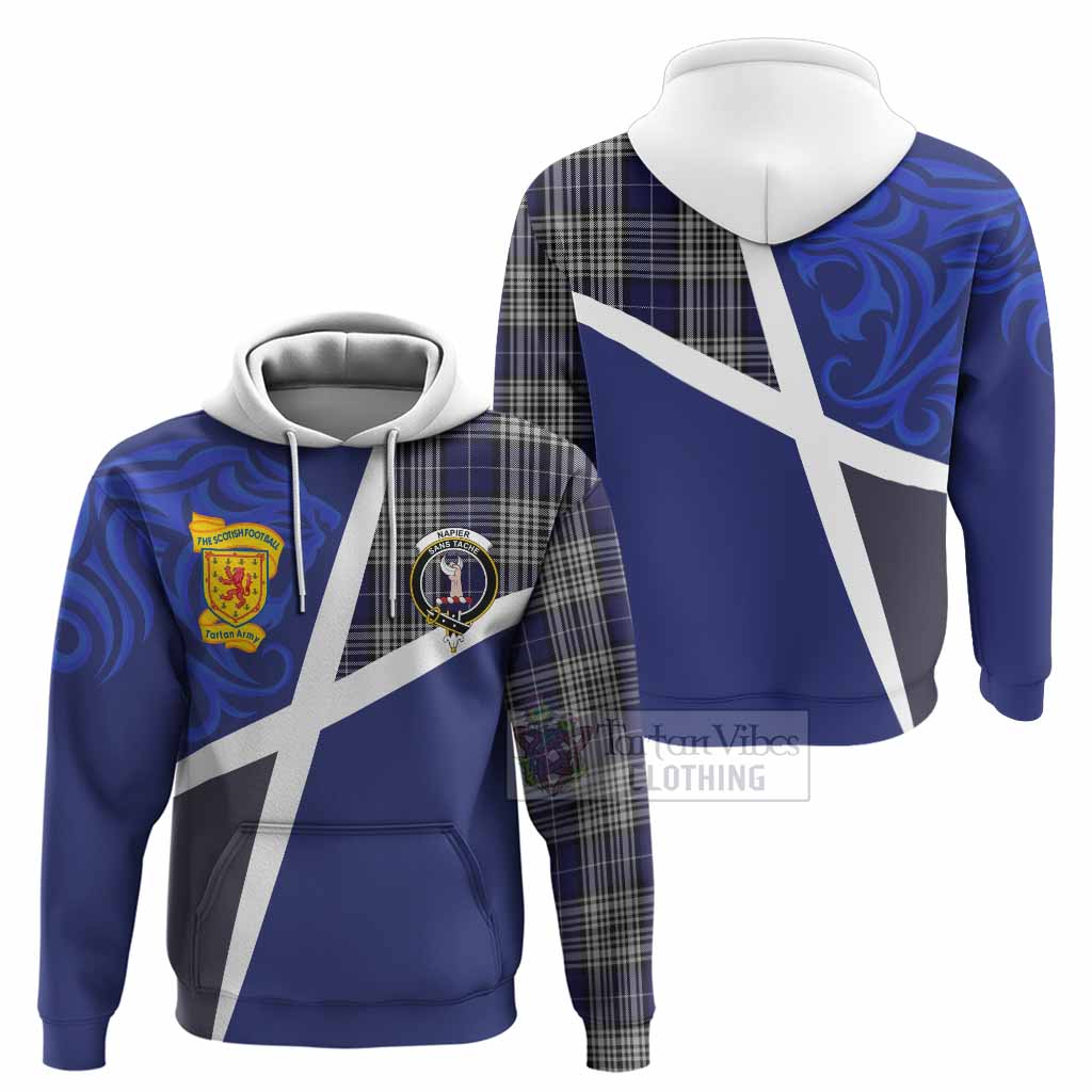 Napier The Scottish Football Crest Hoodie Lion-Tartan Army
