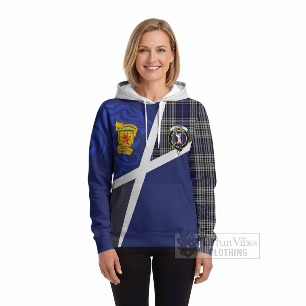 Napier The Scottish Football Crest Hoodie Lion-Tartan Army