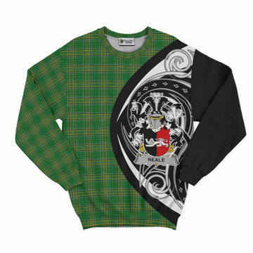 Neale Irish Clan Sweatshirt Celtic Circle Style Unisex - Tartan Vibes Clothing