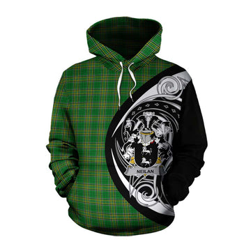 Neilan Irish Clan Cotton Hoodie Celtic Circle Style