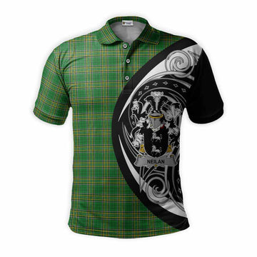 Neilan Irish Clan Polo Shirt Celtic Circle Style Kid - Tartan Vibes Clothing
