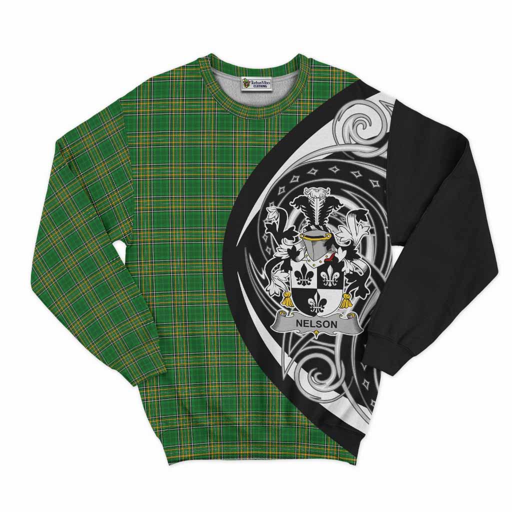 Nelson Irish Clan Sweatshirt Celtic Circle Style Unisex - Tartan Vibes Clothing
