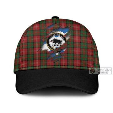 Nesbitt Tartan Classic Cap with Family Crest In Me Style